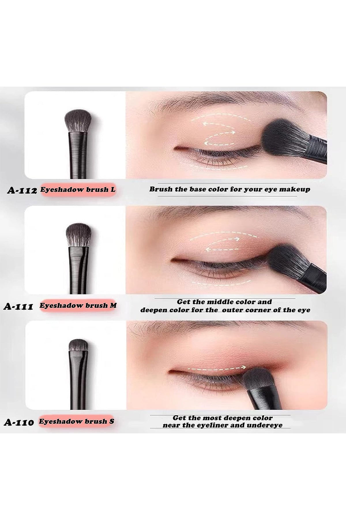 6'lı Far Fırçası Seti