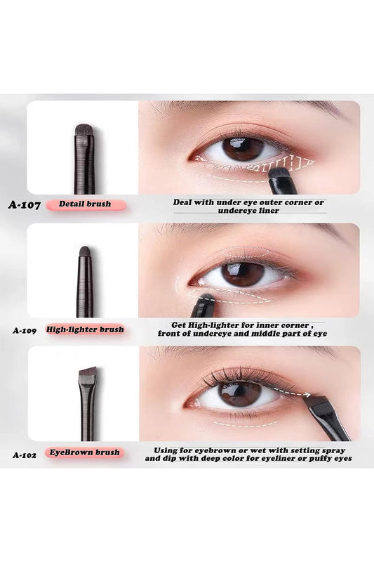 6'lı Far Fırçası Seti