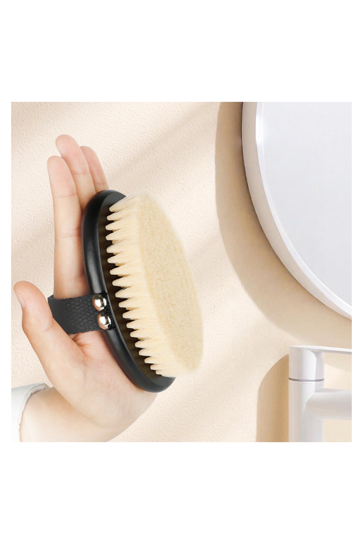 Kuru Fırçalama Fırçası Peeling Etkili Selülit Giderici - %100 Vegan