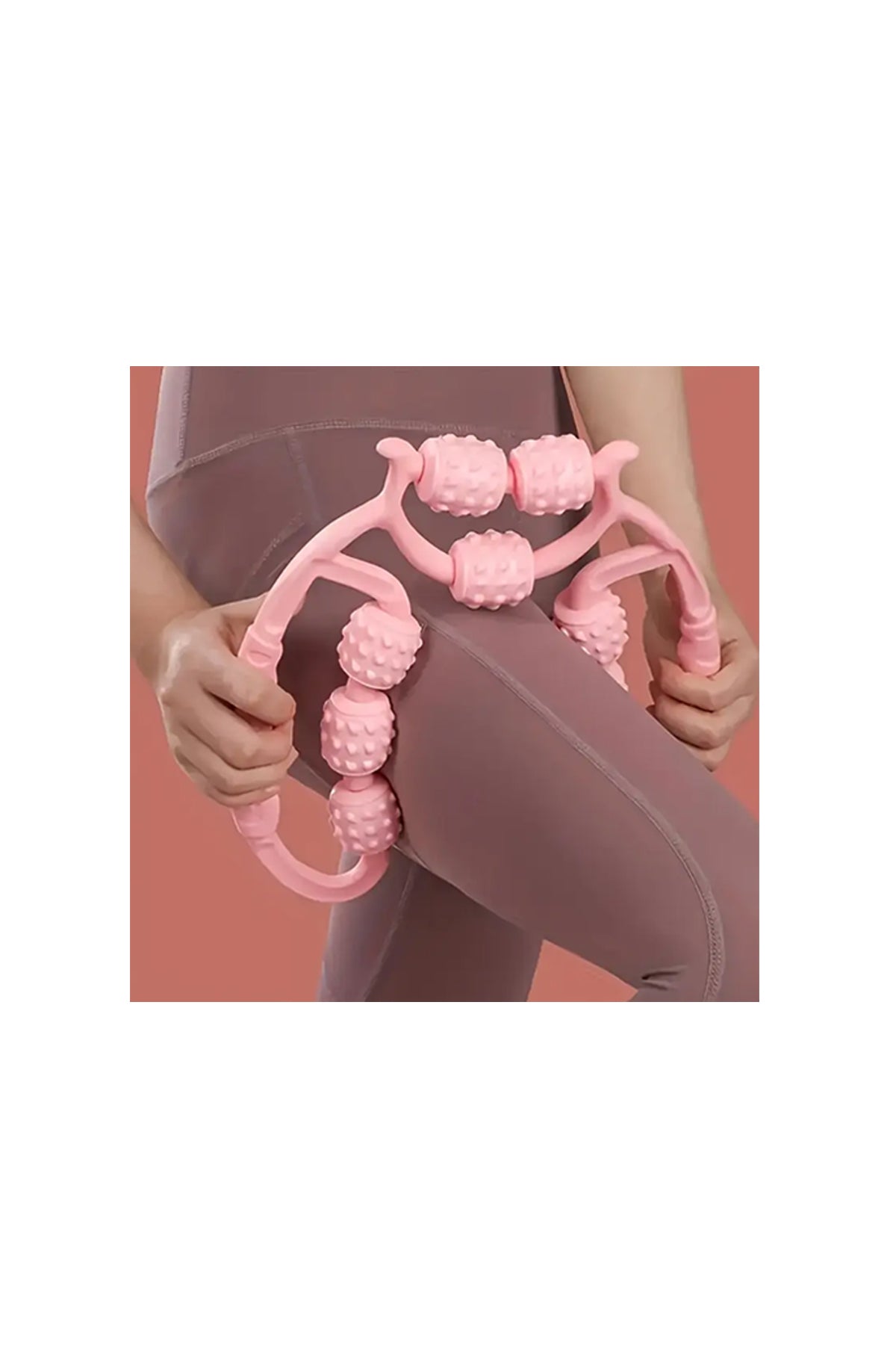 Masaj Aleti 9 Tekerlekli Ayak Bacak Kol Selülit Masaj  Aleti Silindirli - Kopya