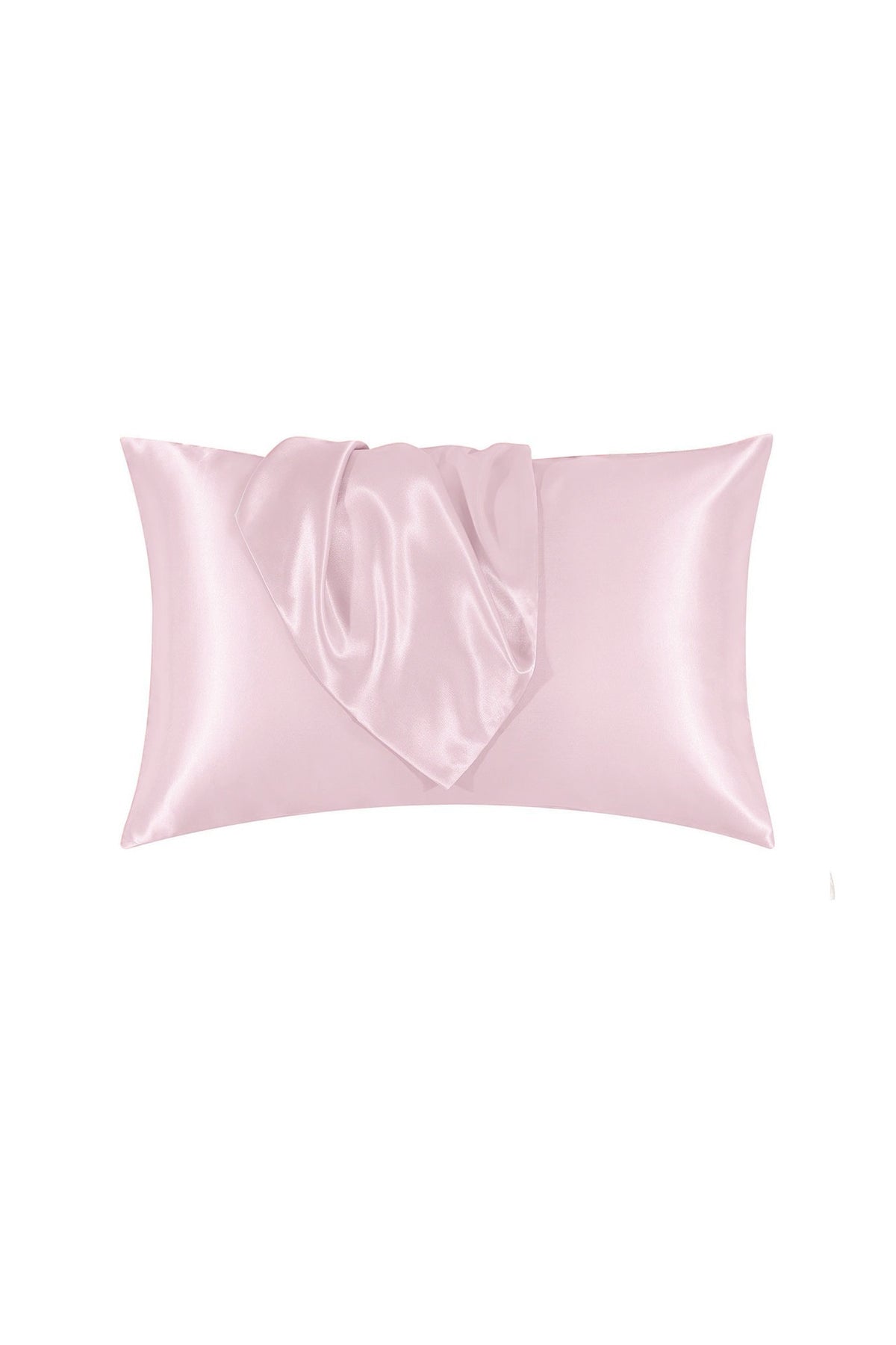 %100 Hakiki İpek Yastık Kılıfı - Pembe - Yaşlanma Karşıtı- 50x70cm