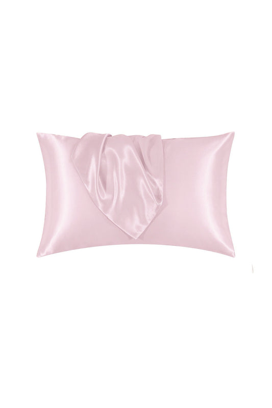 %100 Hakiki İpek Yastık Kılıfı - Pembe - Yaşlanma Karşıtı- 50x70cm